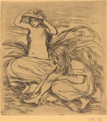 De två badarna De två badarna, 1895.