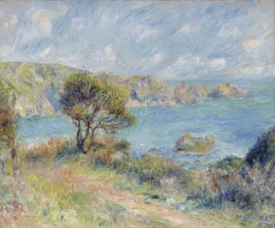 Vy över Guernsey, 1883