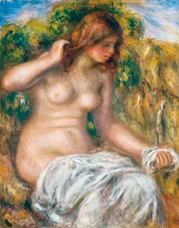 Kvinna efter våren, 1914