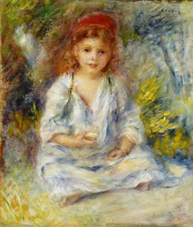 Ung algerisk flicka, ca 1881