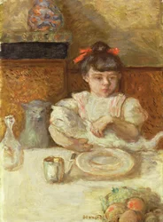 Barn med katter, ca 1906 (olja på duk)