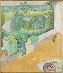 Hund på terrassen Hund på terrassen, 1917.