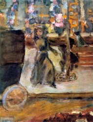 Kväll i Paris, detalj, 1911