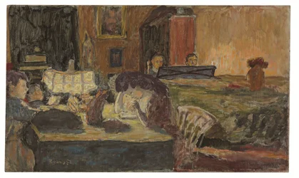 Kväll i salongen
