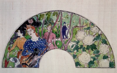 Fanprojekt, 1900-talet (akvarell)