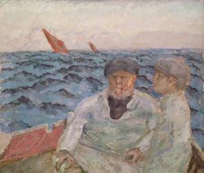 Fiskare i Bretagne, 1907