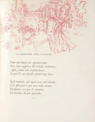 Illustration från "Parallelement" av Paul Verlaine