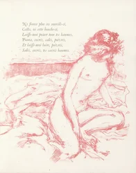 Illustration från "Parallelement" av Paul Verlaine
