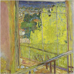 Ateljén med mimosa, 1939-1946