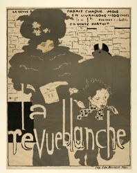 The White Review, pub. 1894 (lito i färg)