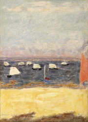Les Voiliers, regattor, ca 1932.