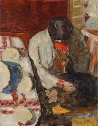 Marthe med den vita duken, 1926.