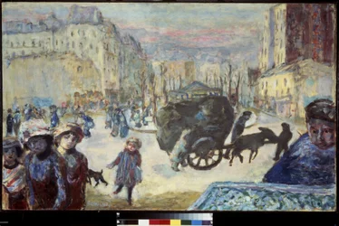モーニング イン パリ (Morning in Paris)。 ピエール・ボナール（1867-1947）スウェーデンの絵画