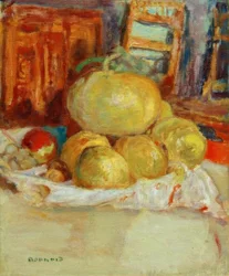 Stilleben med frukt
