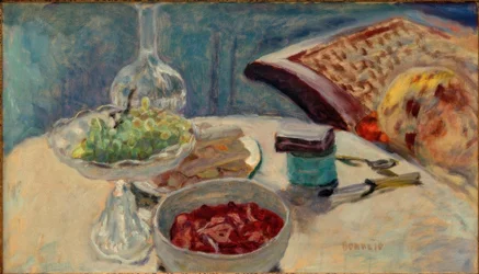 Stilleben med en figur (Marthe Bonnard)