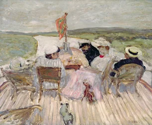 På yachten
