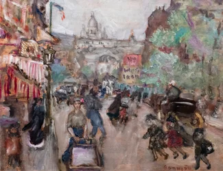 Paris landskap eller Les Batignolles