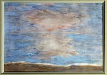 Sky and Sea-målning av Pierre Bonnard (1867-1947) 1900-talets privatsamling