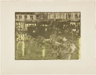 Street at Night in the Rain, ca. 1896-1897 (publicerad 1899)