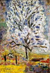 Mandelträdet i blom, 1947