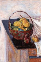 Korgen med frukt