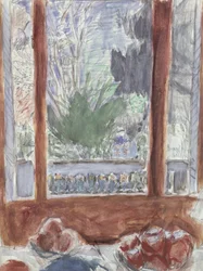 Frukostrummet, ca 1930 (wc på papper)