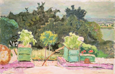 Terrassen i Vernonnet, 1913