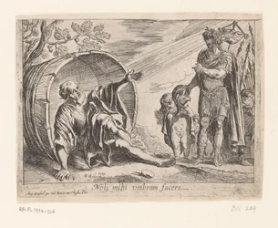 Alexander den store och Diogenes