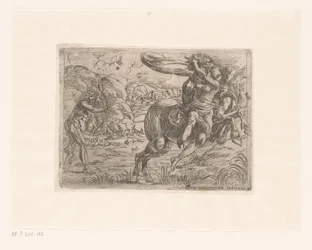Hercules räddar Deianira från Nessus