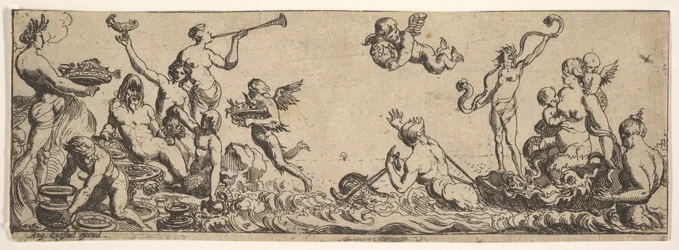 Neptunus och amfitrit, 1615-42.