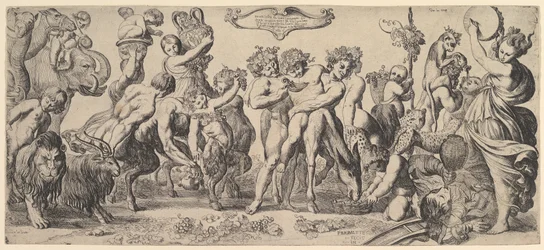 Bacchus triumf, 1600-talet.