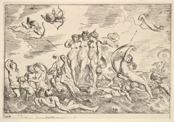 Triumf av Galatea, 1610-42.