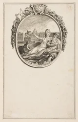 Invigning av ryttarstatyn av Ludvig XV, 1766.