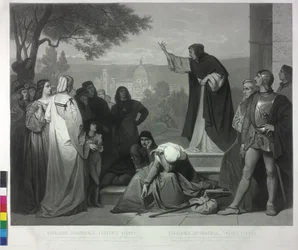 1493 Savonarolas predikan i Florens
