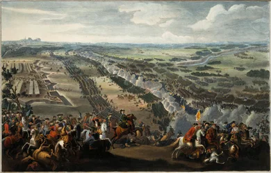 Slaget vid Poltava den 27 juni 1709, efter 1724.