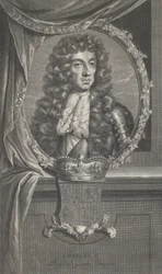 Porträtt av Karl II