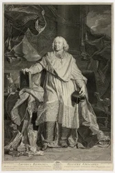 Porträtt av Jacques Bénigne Bossuet, biskop av Meaux