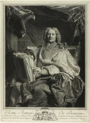 Porträtt av René François de Beauveau du Rivau