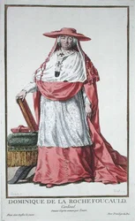 Kardinal Dominique de la Rochefoucauld (1712-1800), ur 