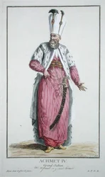 Sultan Achmet IV (r.1603-17) från 