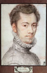 Porträtt av Etienne Dumoustier, c1570