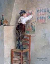 I klassrummet, 1883
