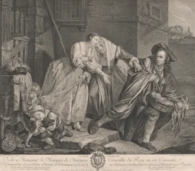 Den napolitanska gesten, 1763.