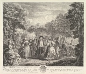 Karnevalen i Parnassus, 1761-62.