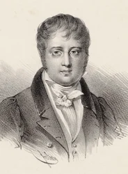 Porträtt av kompositören Nicolò Isouard 1775-1818.