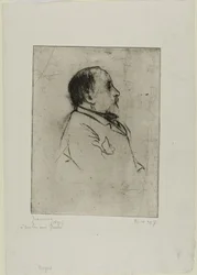 Porträtt av Degas