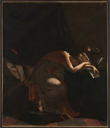 Sophonisbas död, ca 1810 (olja på duk)
