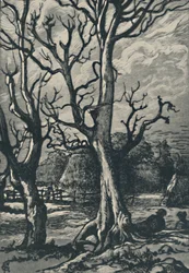 En terrass, 1919