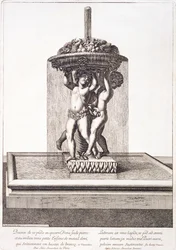 Fontän av Louis Lerambert i Versailles, 1673