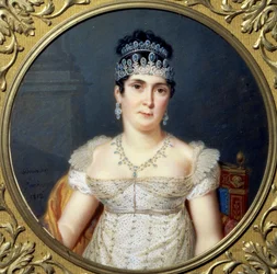 Porträtt av kejsarinnan Josephine de Beauharnais (Marie Josephe Rose de Tascher de La Pagerie)